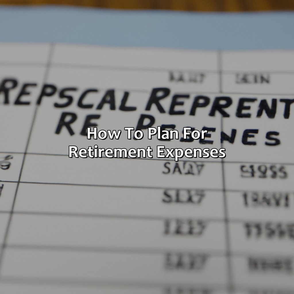 How to Plan for Retirement Expenses-what type of expense is retirement?, 