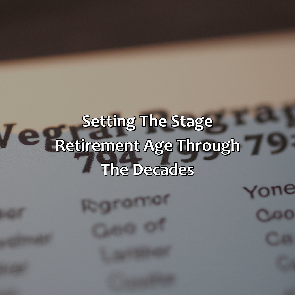 Setting the Stage: Retirement Age through the Decades-what was retirement age in 1970?, 