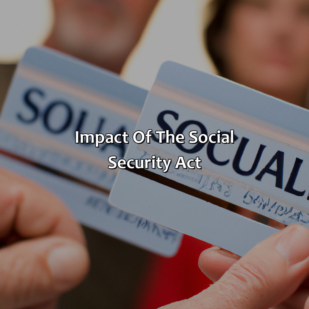 Impact of the Social Security Act-what was social security act?, 