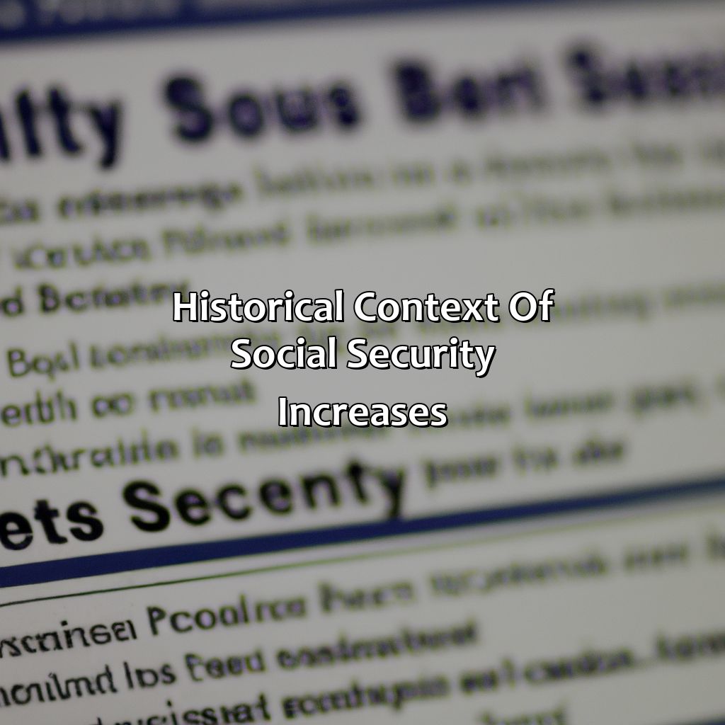Historical context of Social Security increases-what was social security increase for 2013?, 