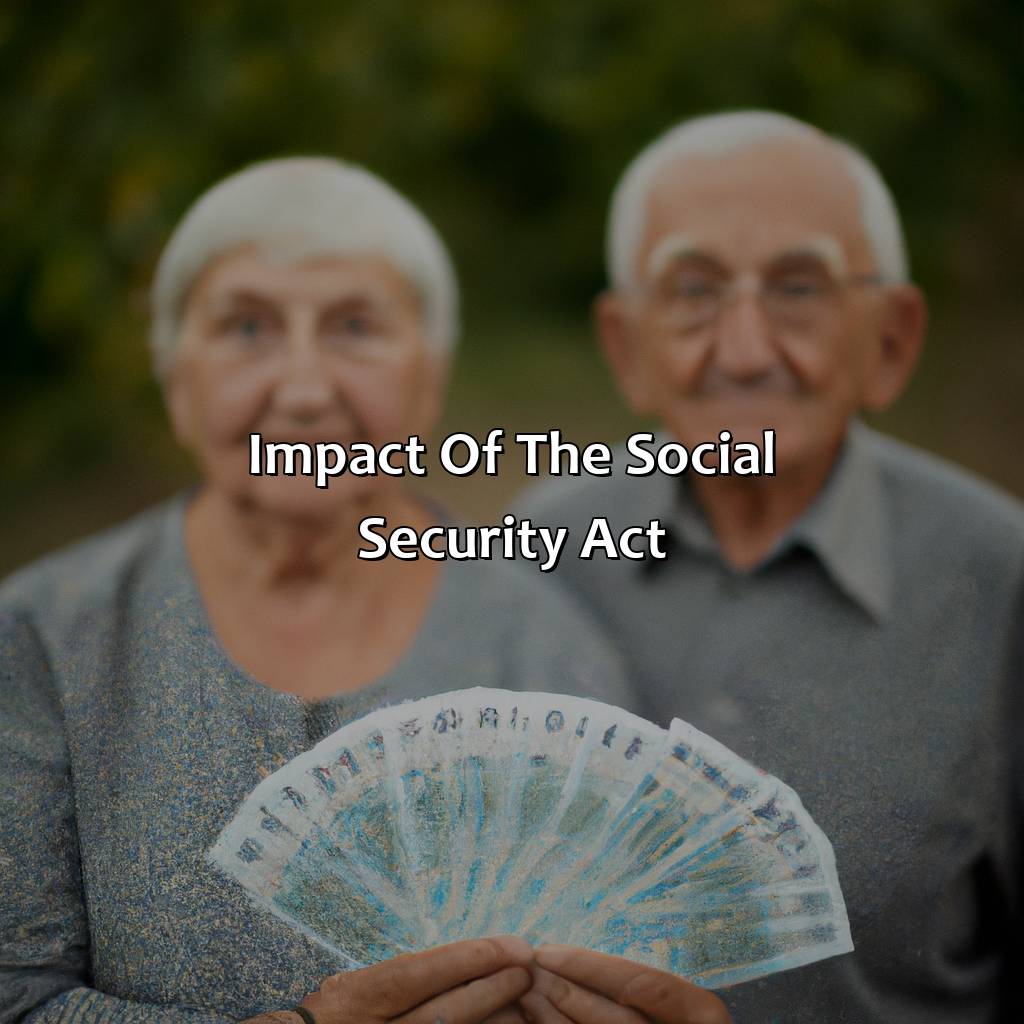 Impact of the Social Security Act-what was the purpose of social security act?, 