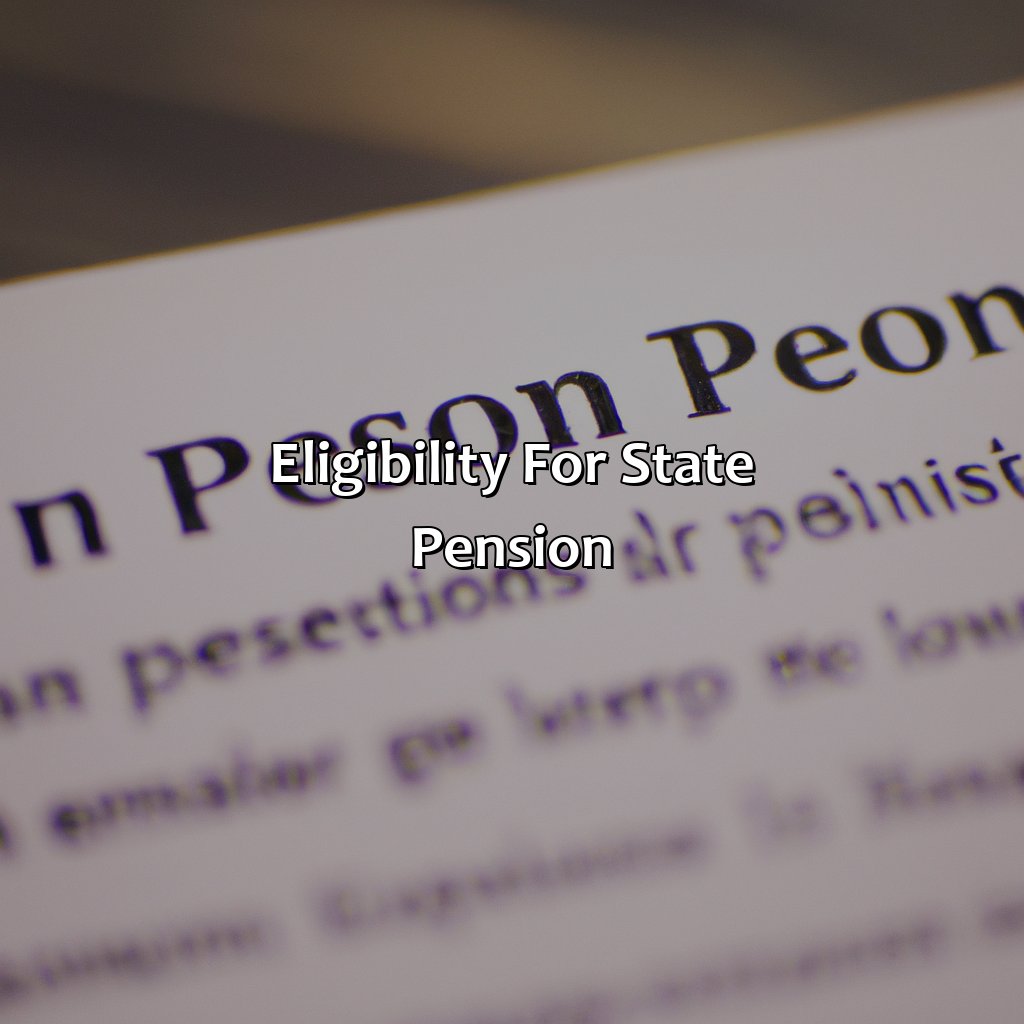 Eligibility for State Pension-what will my pension be from the state?, 