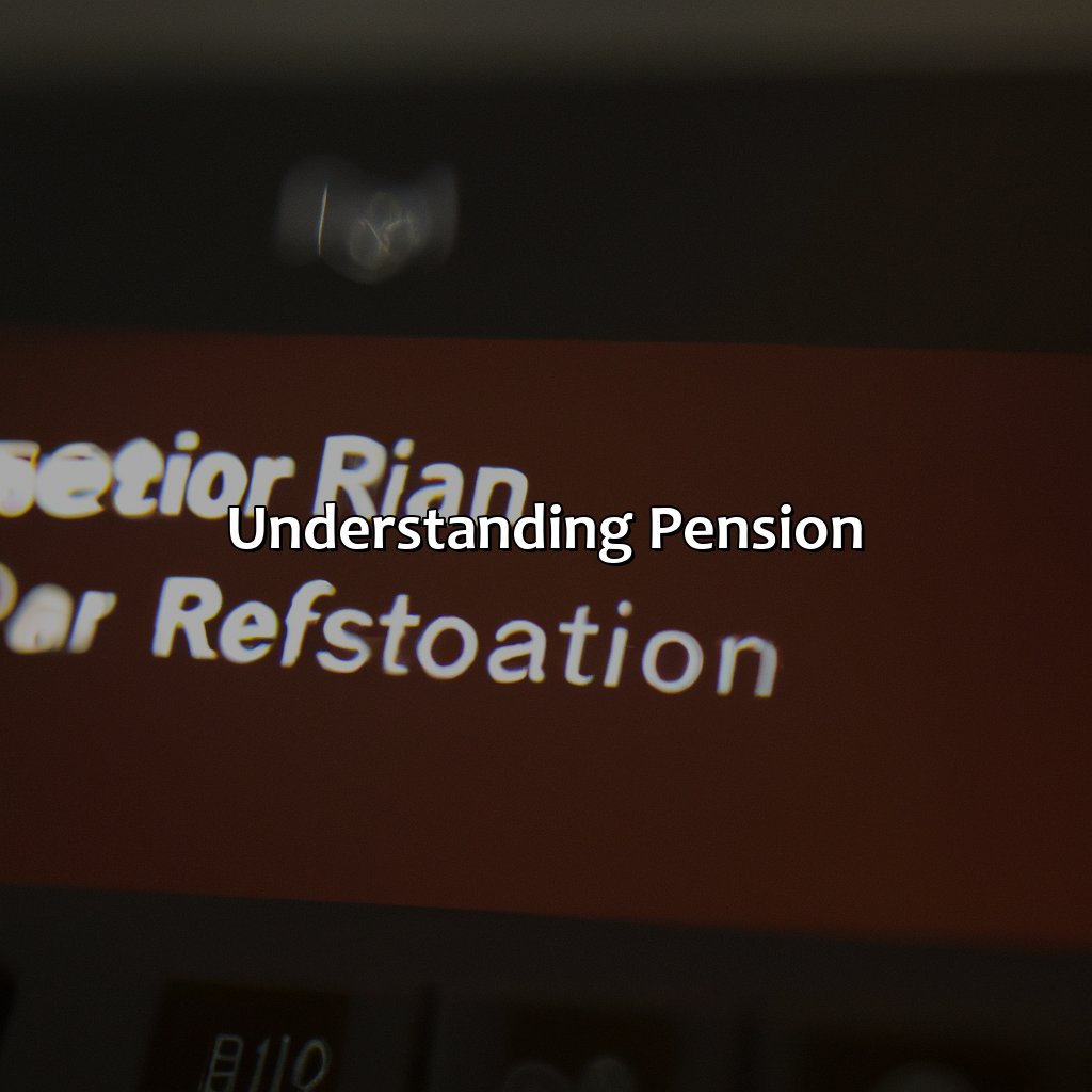 Understanding Pension-what will my pension be when i retire?, 