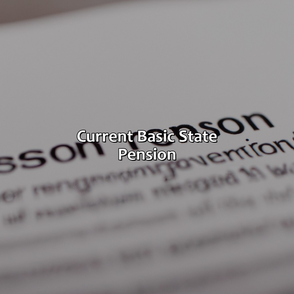 Current Basic State Pension-what will the basic state pension be in 2016?, 