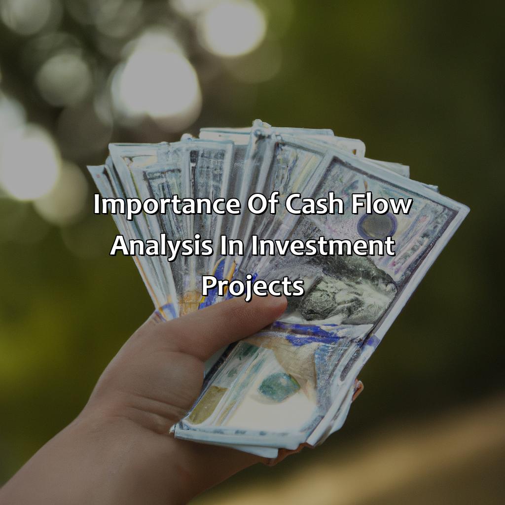 Future Cash Flows Expected From Investment Projects