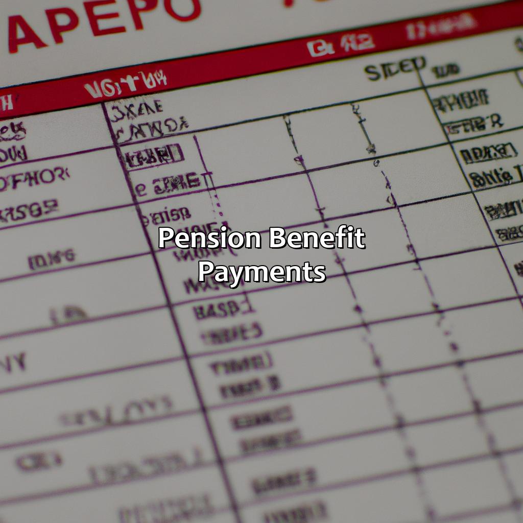 Pension Benefit Payments-when can i get my pension?, 