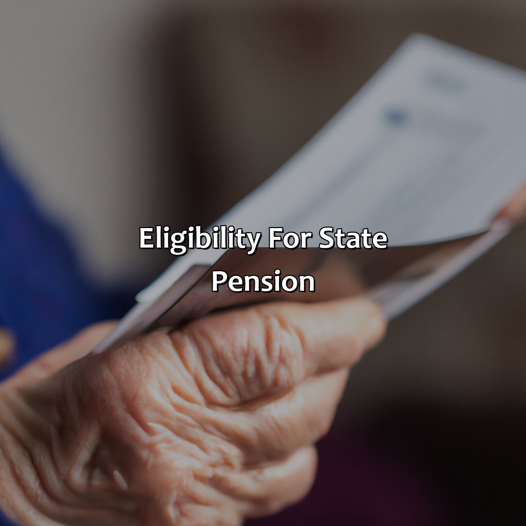 Eligibility for State Pension-when can i retire on state pension?, 