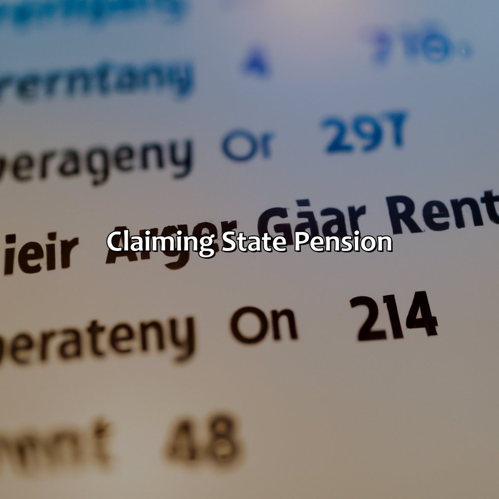 Claiming State Pension-when can i retire on state pension?, 