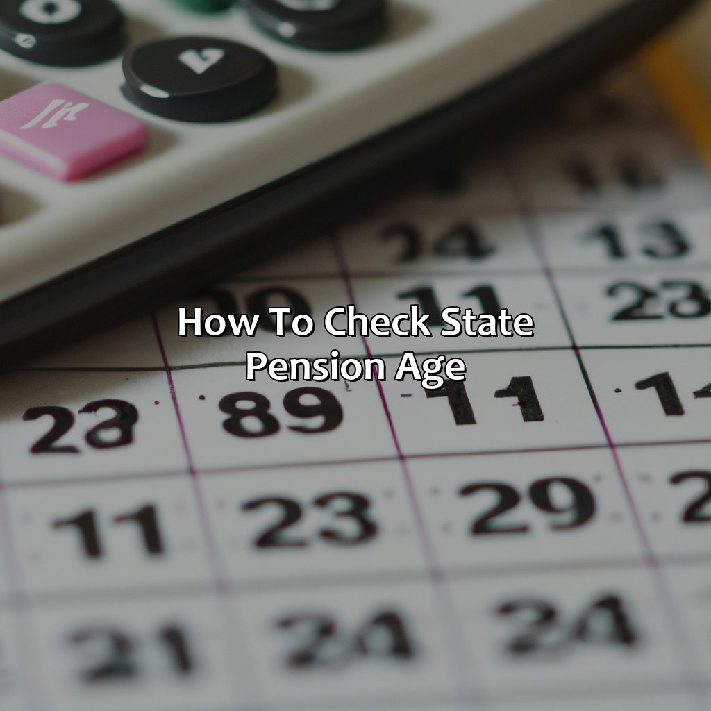 How to Check State Pension Age-when can i retire on state pension?, 