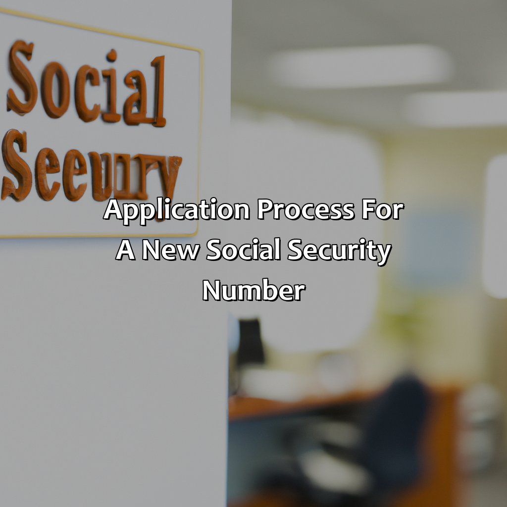 Application Process for a New Social Security Number-when can you get a new social security number?, 