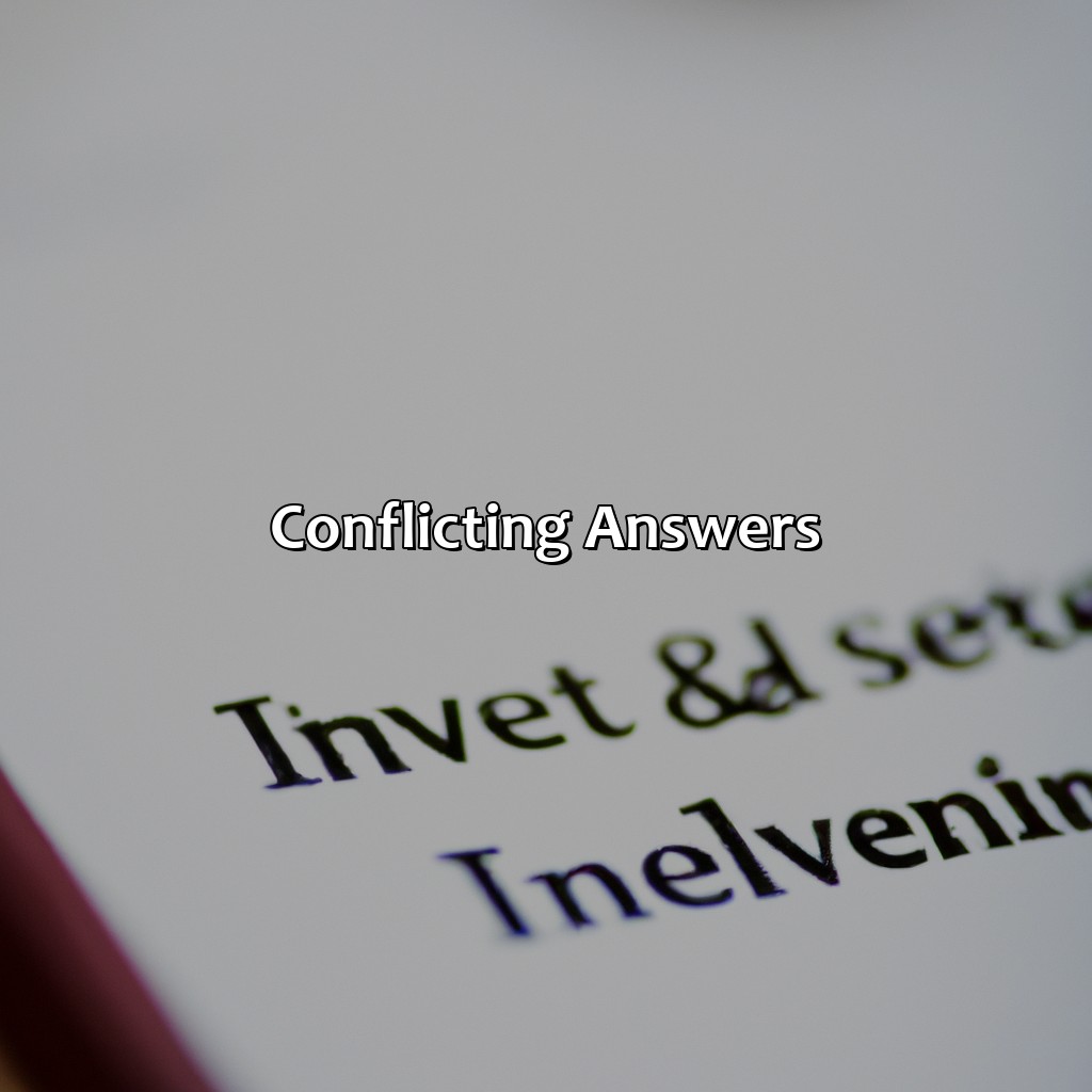 Conflicting Answers-when different investment rules give conflicting answers?, 