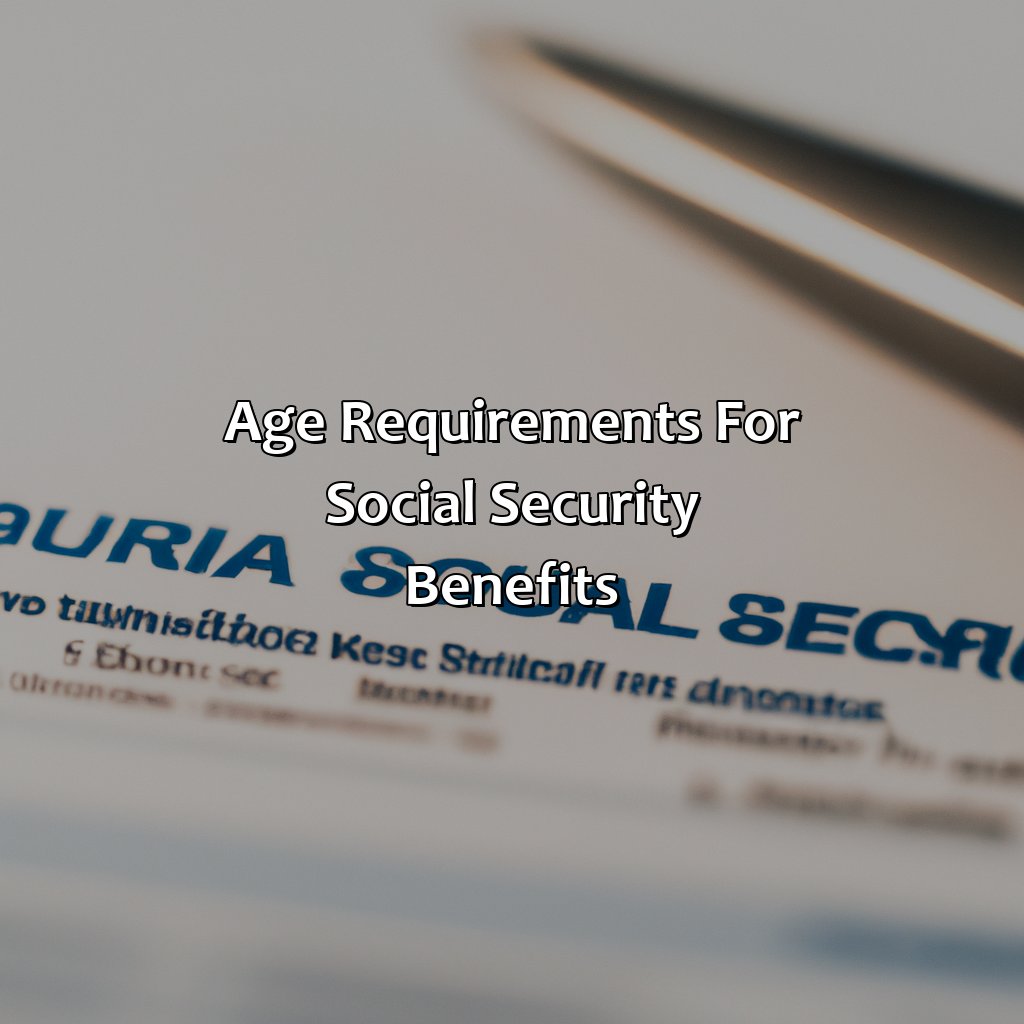 Age requirements for Social Security benefits-when do i apply for social security at age 66 and 4 months?, 