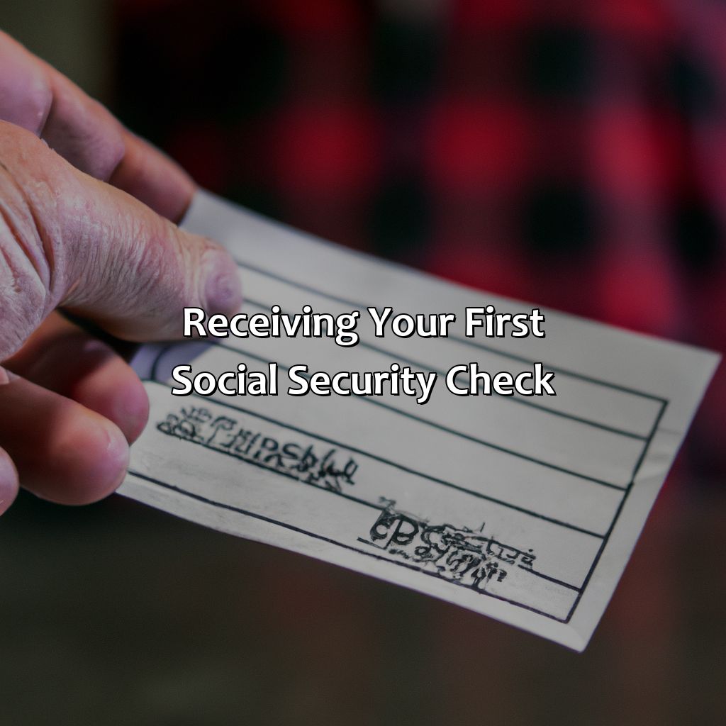 Receiving Your First Social Security Check-when do i get first social security check?, 