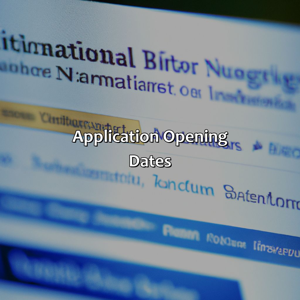 Application Opening Dates-when do investment banking applications open?, 