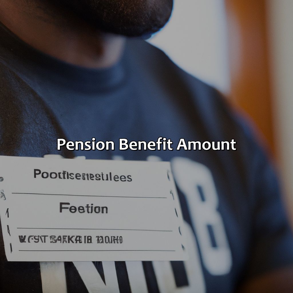 Pension benefit amount-when do nfl players get pension?, 