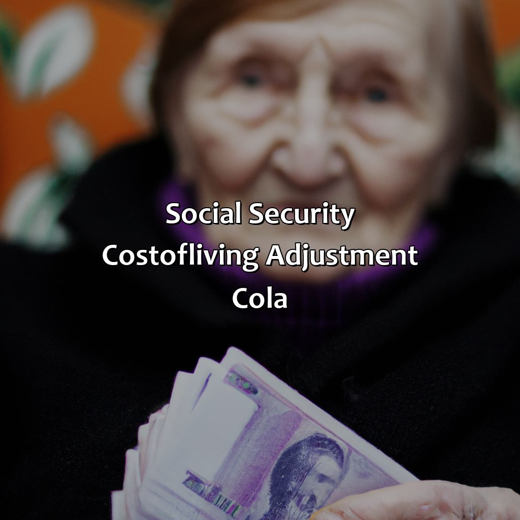 Social Security Cost-of-Living Adjustment (COLA)-when does social security adjust for inflation?, 