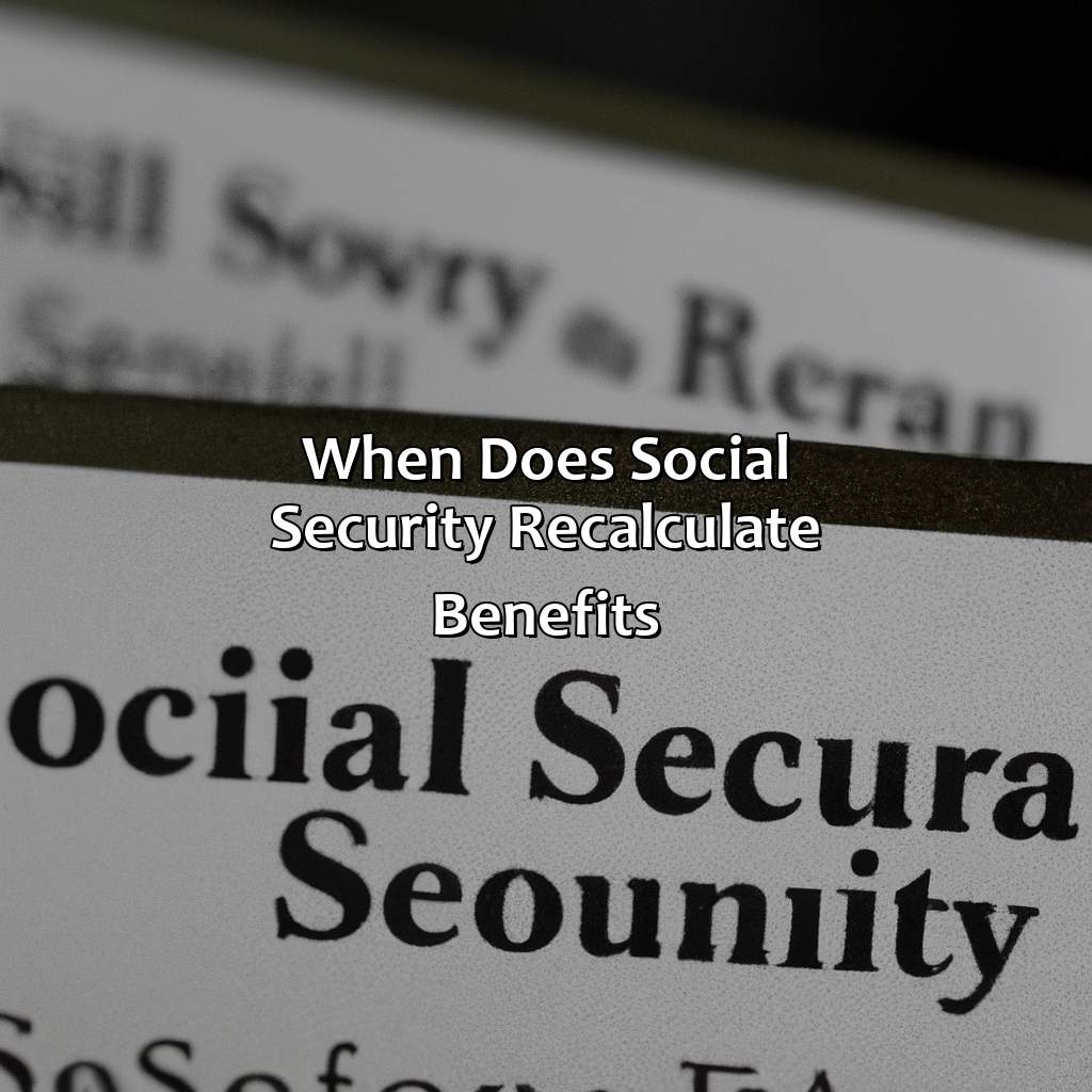 When Does Social Security Recalculate Benefits?-when does social security recalculate benefits?, 