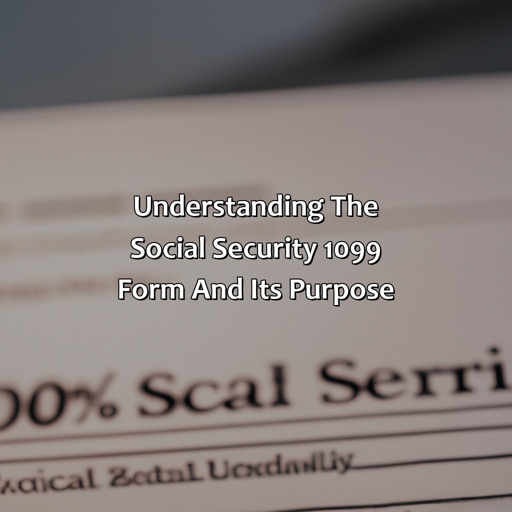 Understanding the Social Security 1099 form and its purpose-when does social security send out the 1099?, 