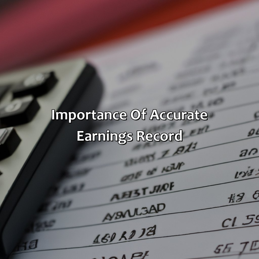 Importance of Accurate Earnings Record-when does social security update earnings?, 