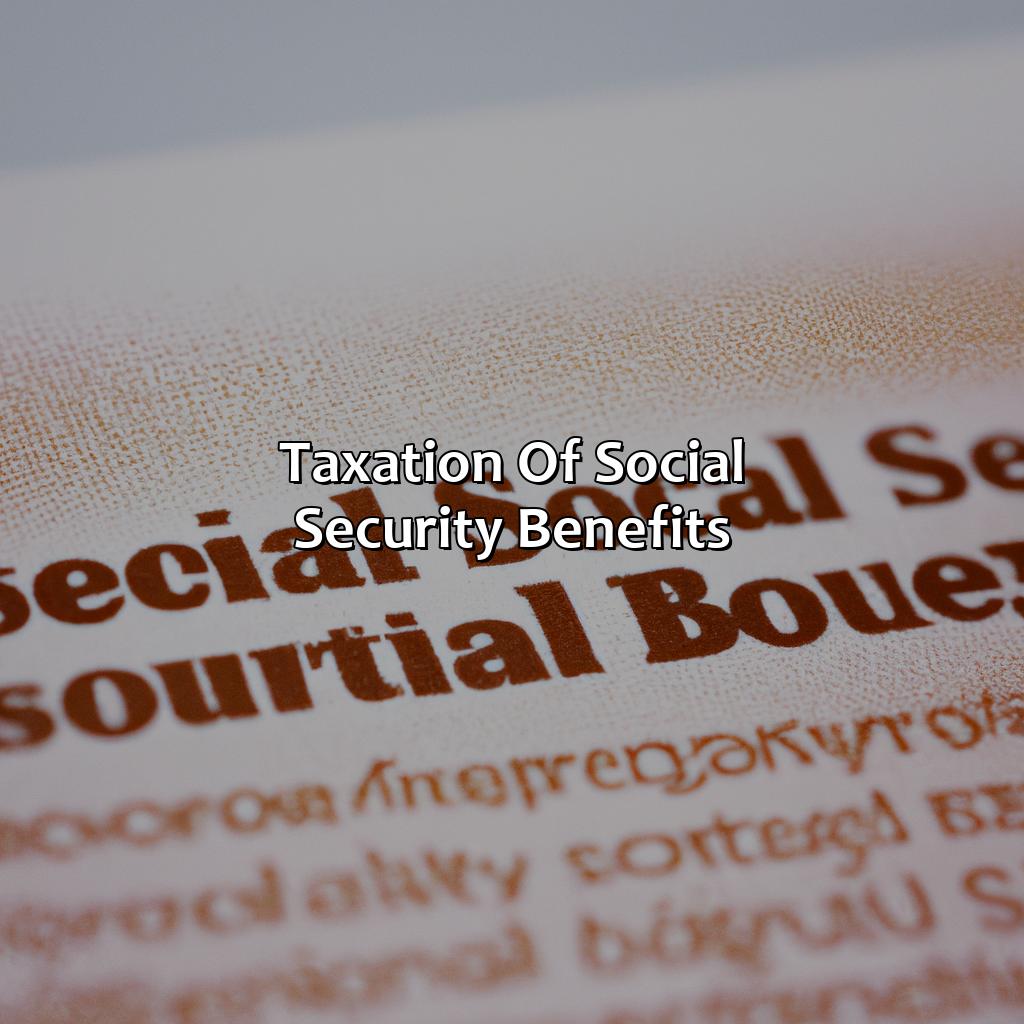 Taxation of Social Security Benefits-when is social security benefits taxable 2013?, 