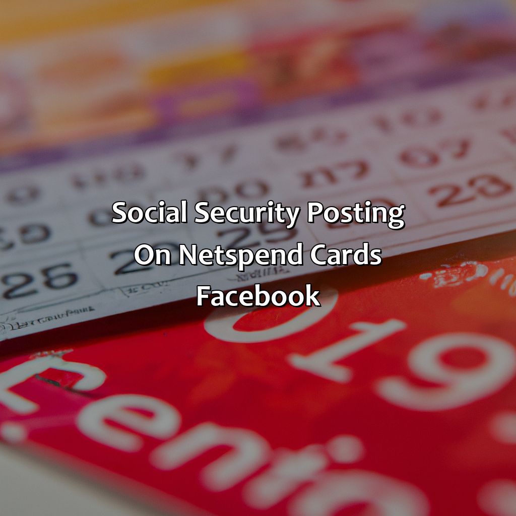When Is Social Security Posting On Netspend Cards Facebook? Retire Gen Z