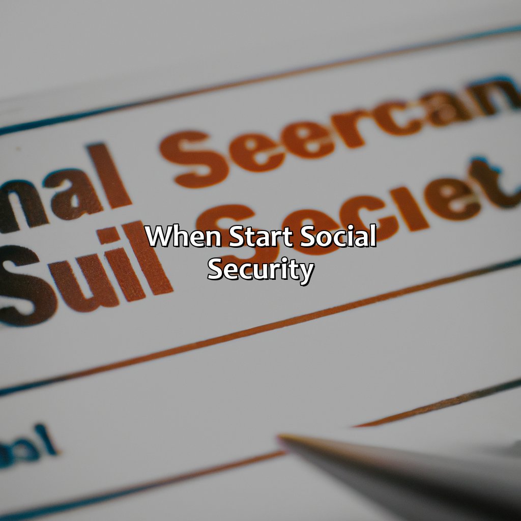 When Start Social Security?