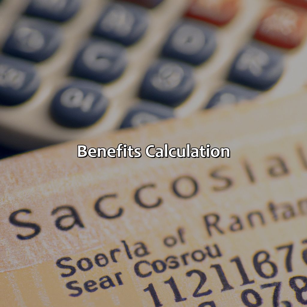 Benefits Calculation-when start social security?, 