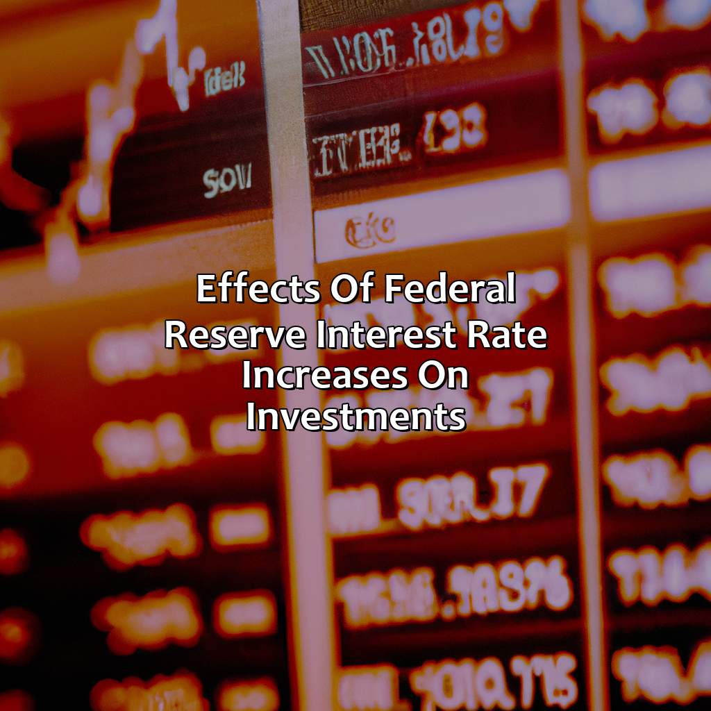 Effects of Federal Reserve Interest Rate Increases on Investments-when the federal reserve increases interest rates investment spending?, 