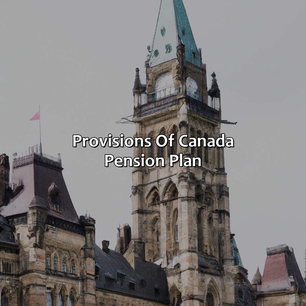 Provisions of Canada Pension Plan-when was the canada pension plan established and why?, 