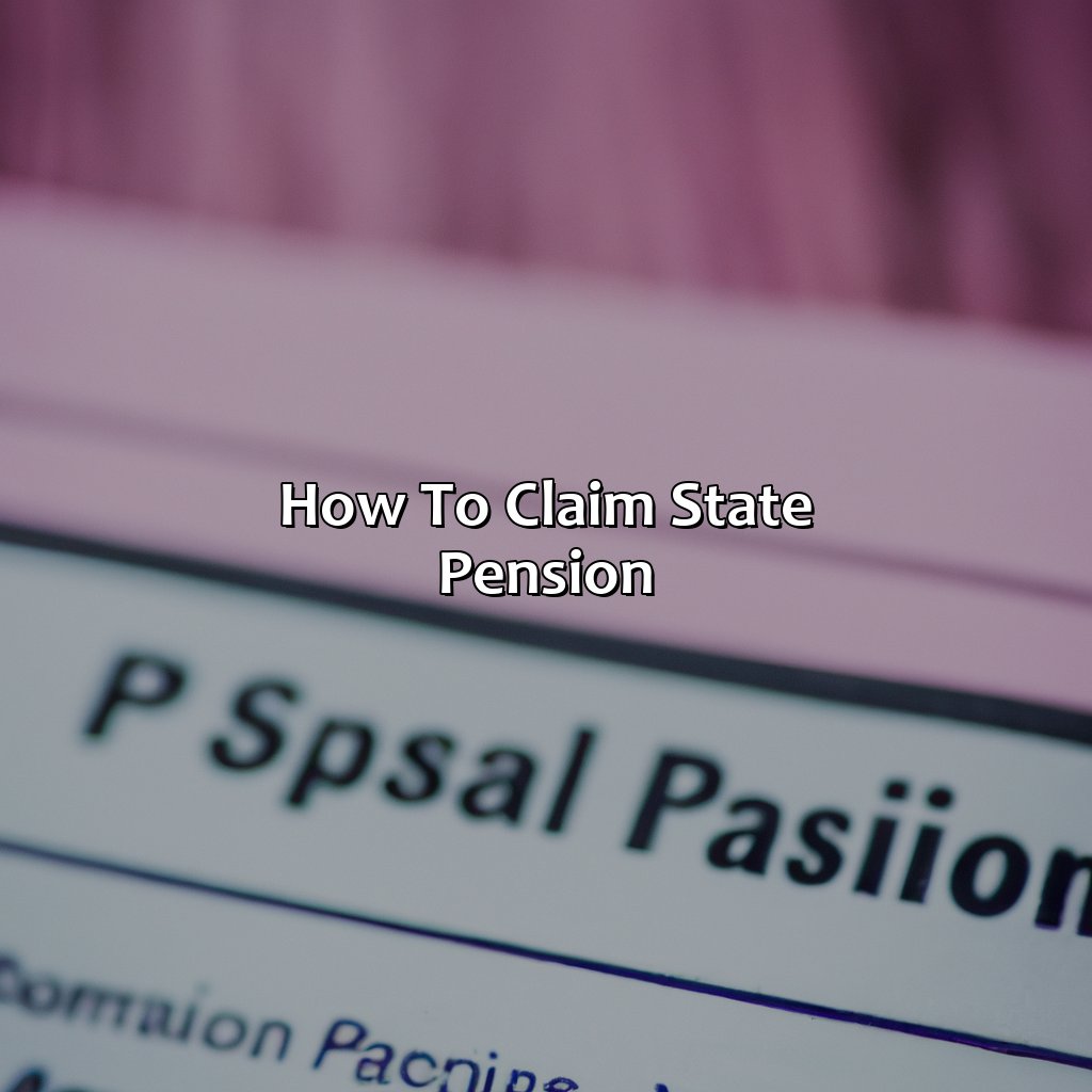 How to claim state pension-when will i receive my state pension?, 