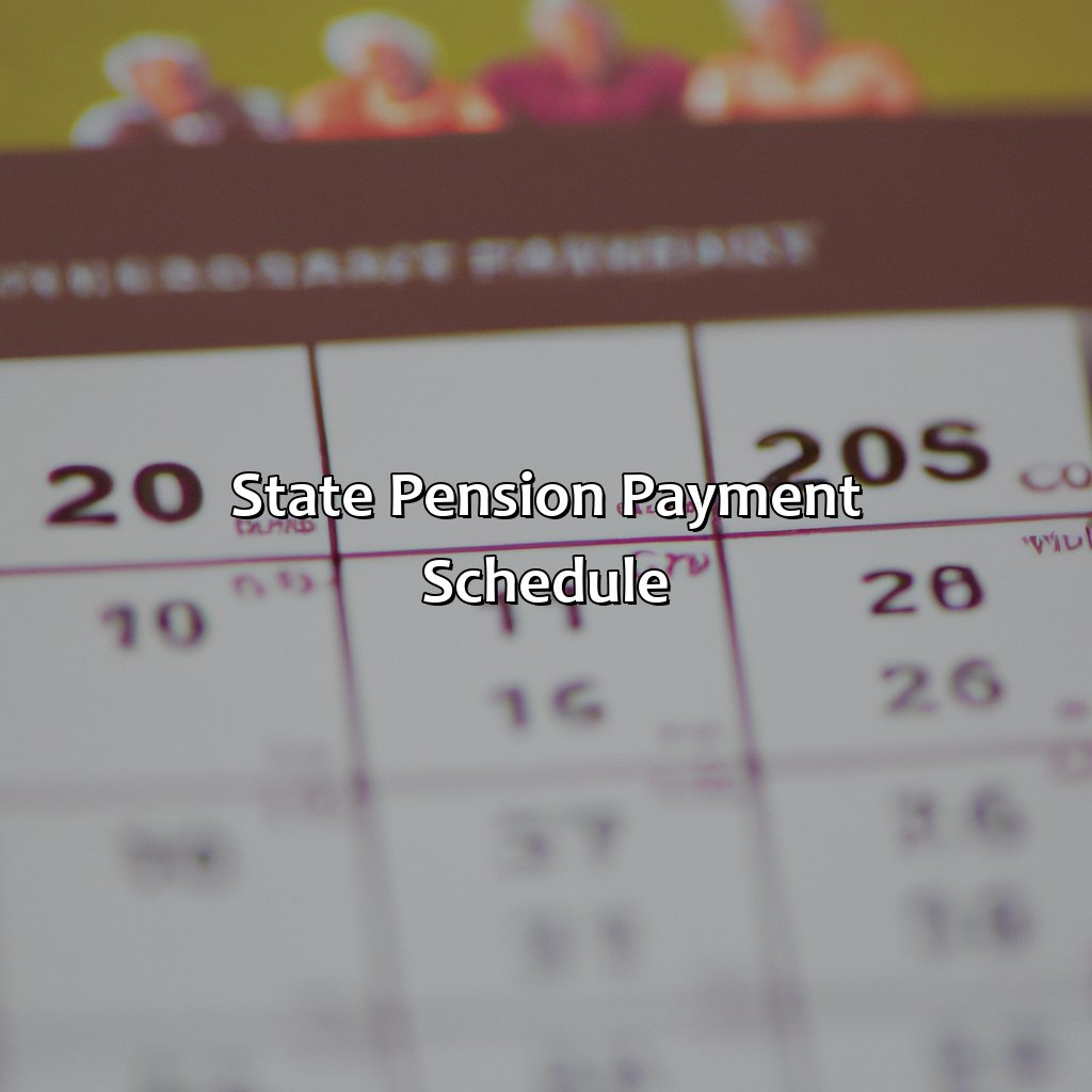 State pension payment schedule-when will i receive my state pension?, 