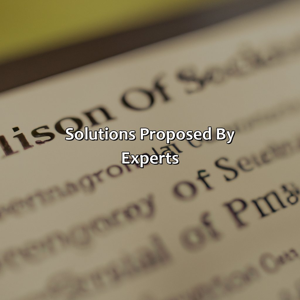 Solutions Proposed by Experts-when will illinois pension run out of money?, 