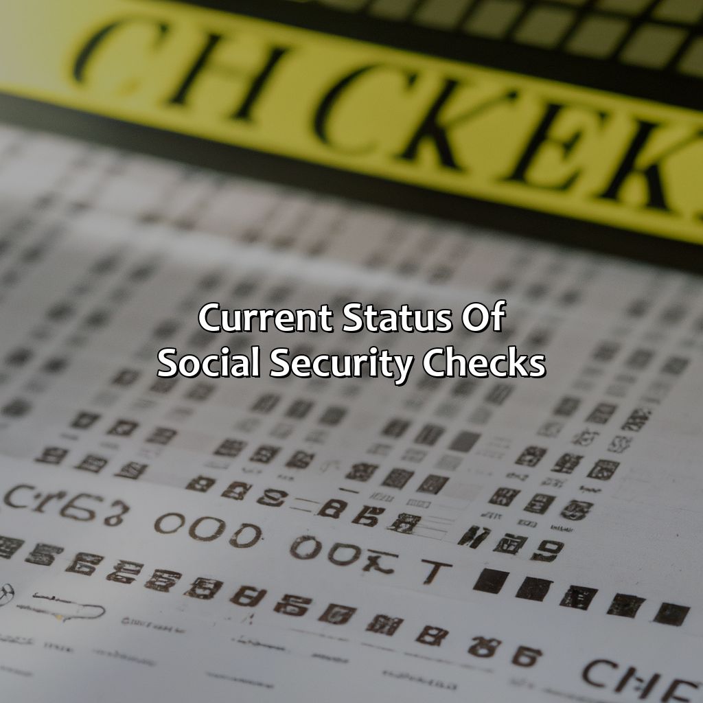 Current status of social security checks-when will social security checks go paperless?, 