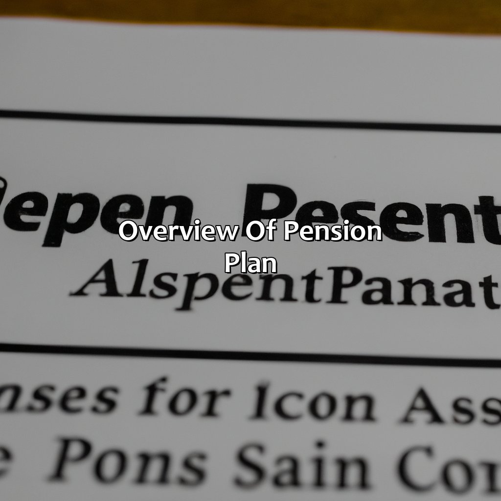 Overview of Pension Plan-when you leave a job what happens to your pension?, 