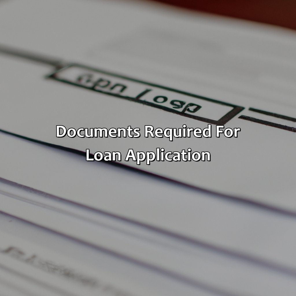 Documents Required for Loan Application-where can i get a loan without social security?, 