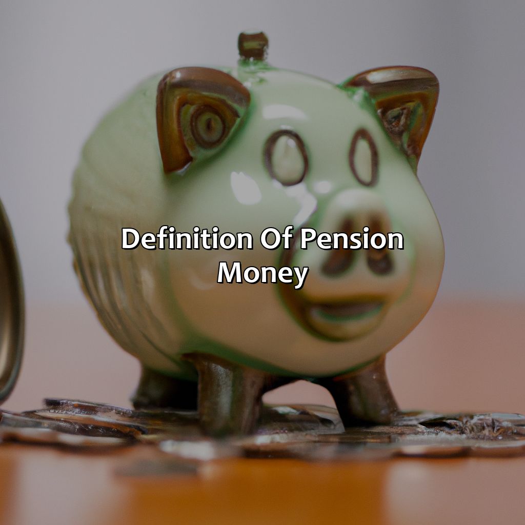 Definition of Pension Money-where does pension money come from?, 