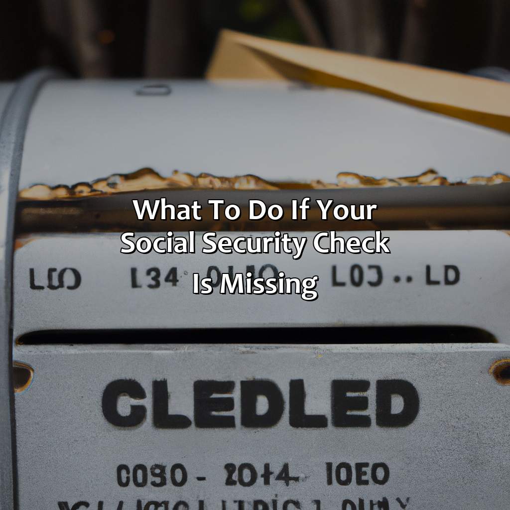 What to do if your Social Security Check is Missing-where is my social security check?, 