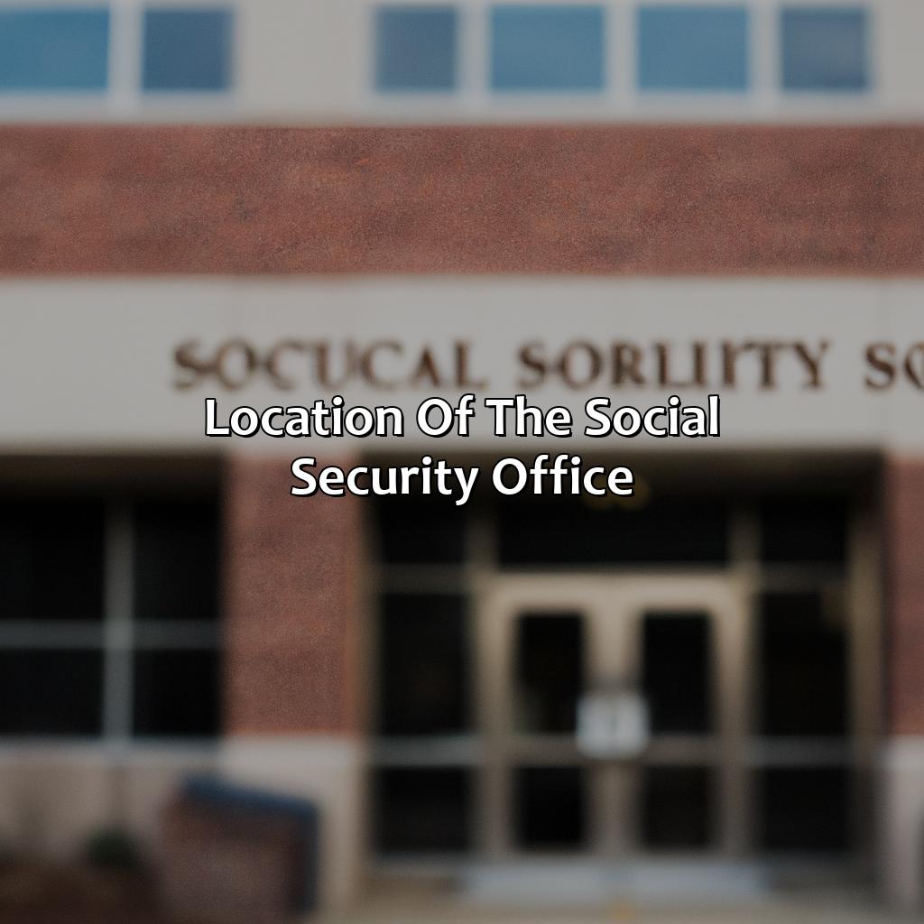 Location of the Social Security Office-where is the social security office in winston salem nc?, 