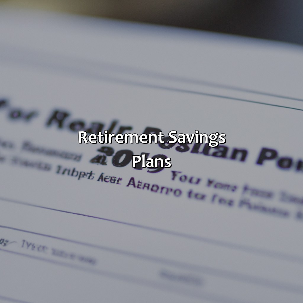 Retirement Savings Plans-where to find tax deferred pension and retirement savings plans on 1040?, 