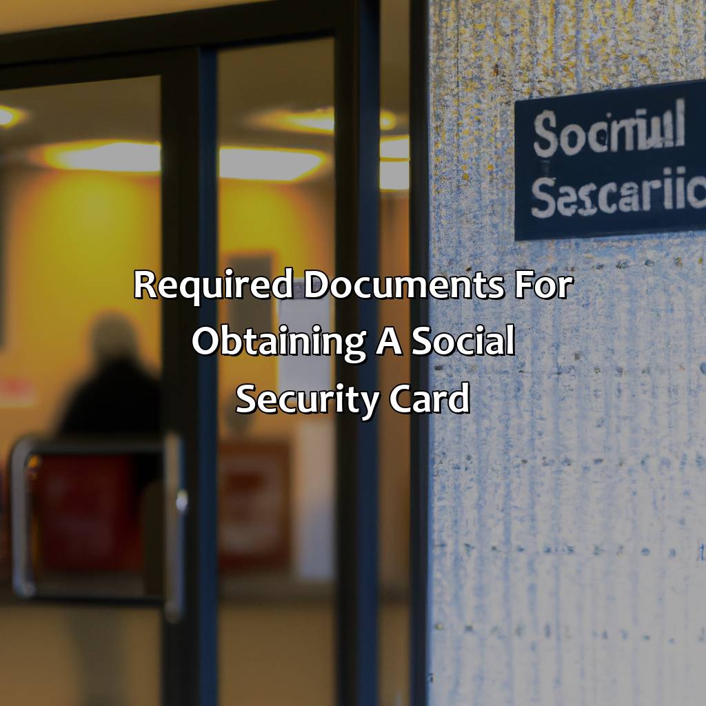 Required Documents for Obtaining a Social Security Card-where to go to get your social security card?, 