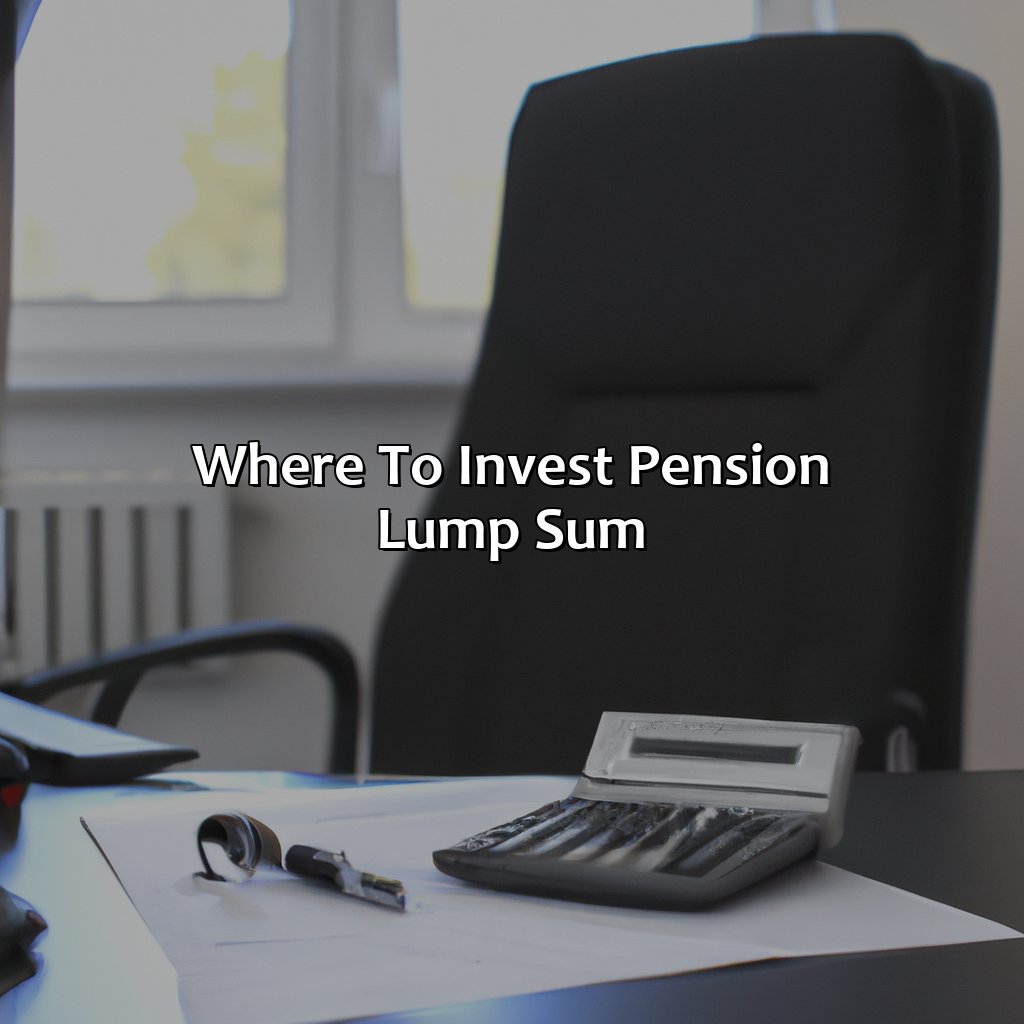 Where To Invest Pension Lump Sum?