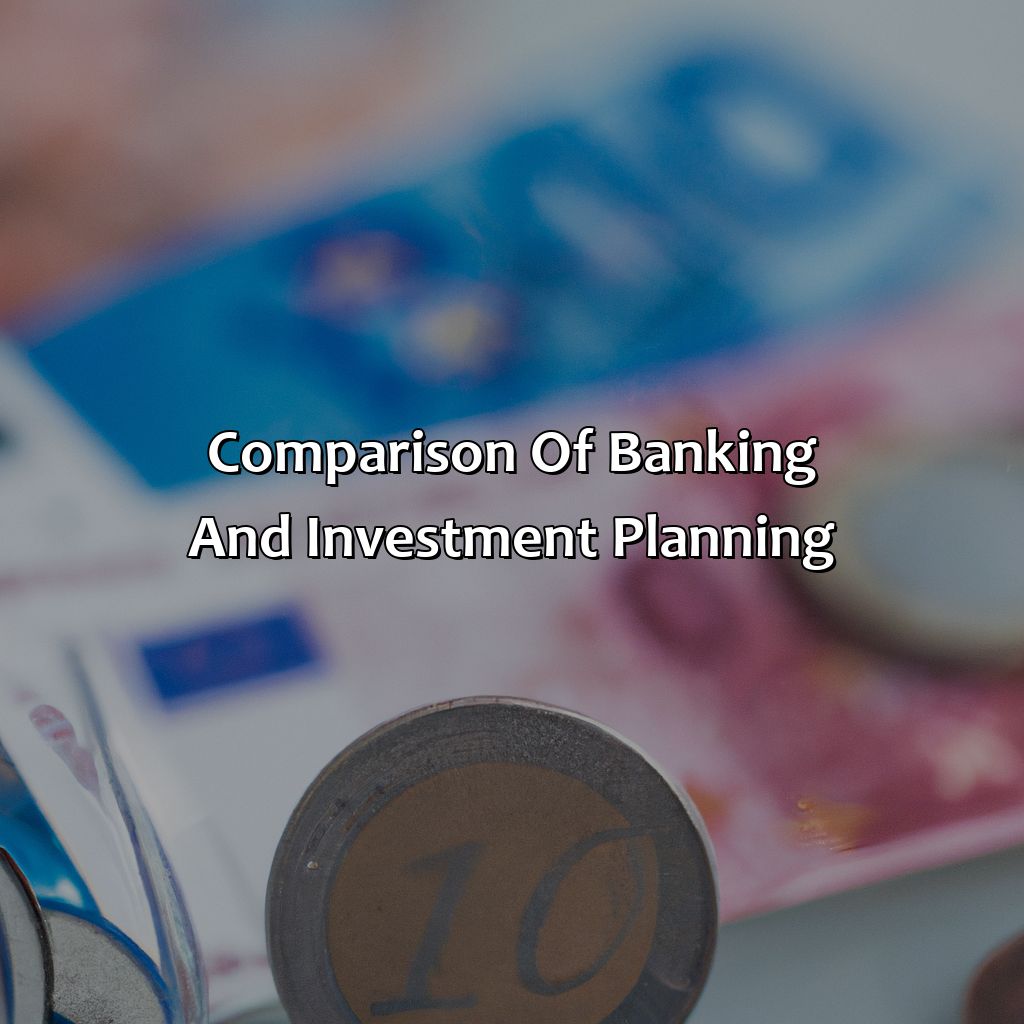 Comparison of banking and investment planning-which best compares and contrasts banking and investment planning?, 