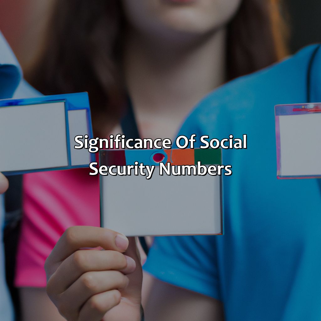 Significance of social security numbers-which countries have social security numbers?, 