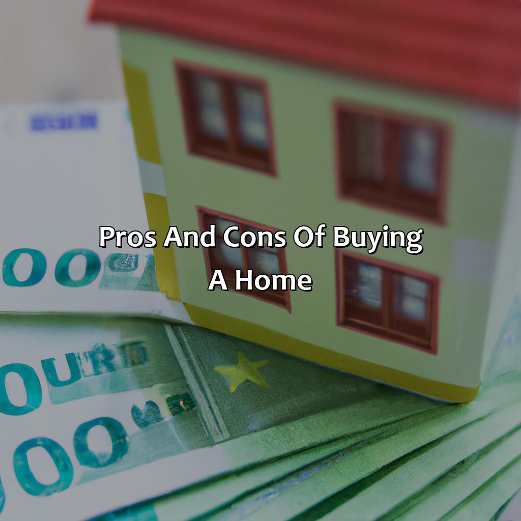 Pros and Cons of Buying a Home-which housing decision provides a person with both housing and an investment?, 