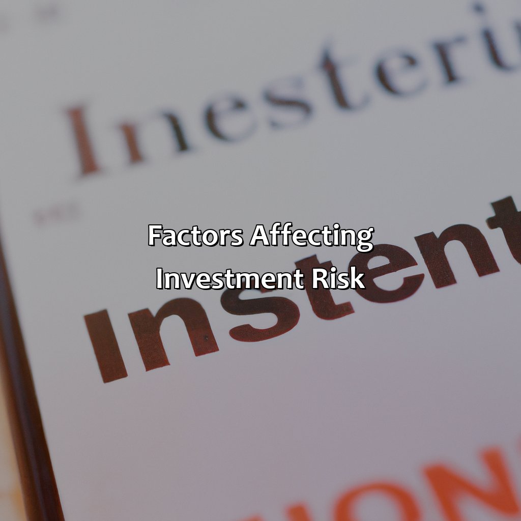 Factors Affecting Investment Risk-which investment has the highest risk?, 