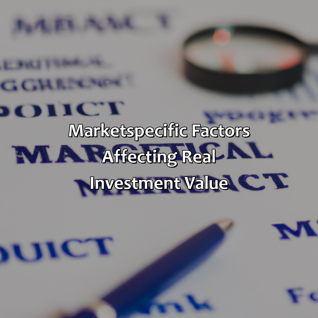 Market-specific factors affecting real investment value-which of these affect real investment value?, 