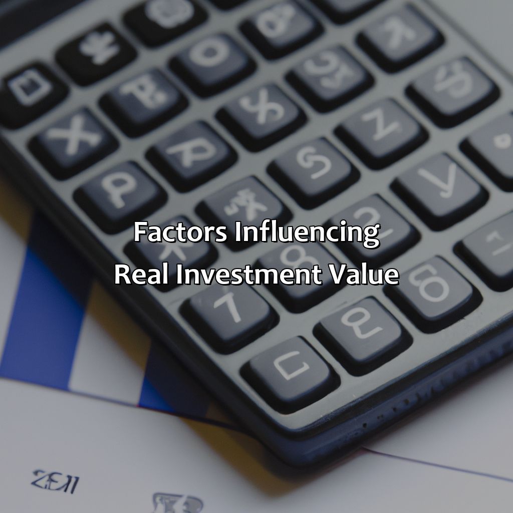 Factors influencing real investment value-which of these affect real investment value?, 