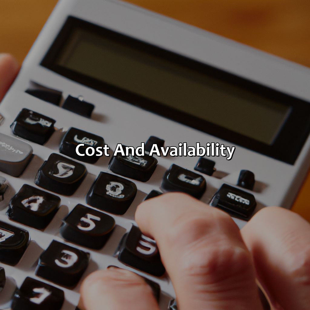 Cost and availability-which pension calculator?, 