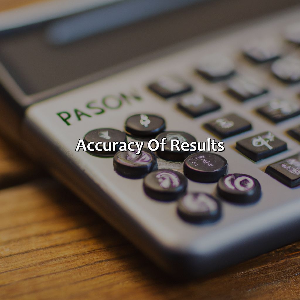 Accuracy of results-which pension calculator?, 