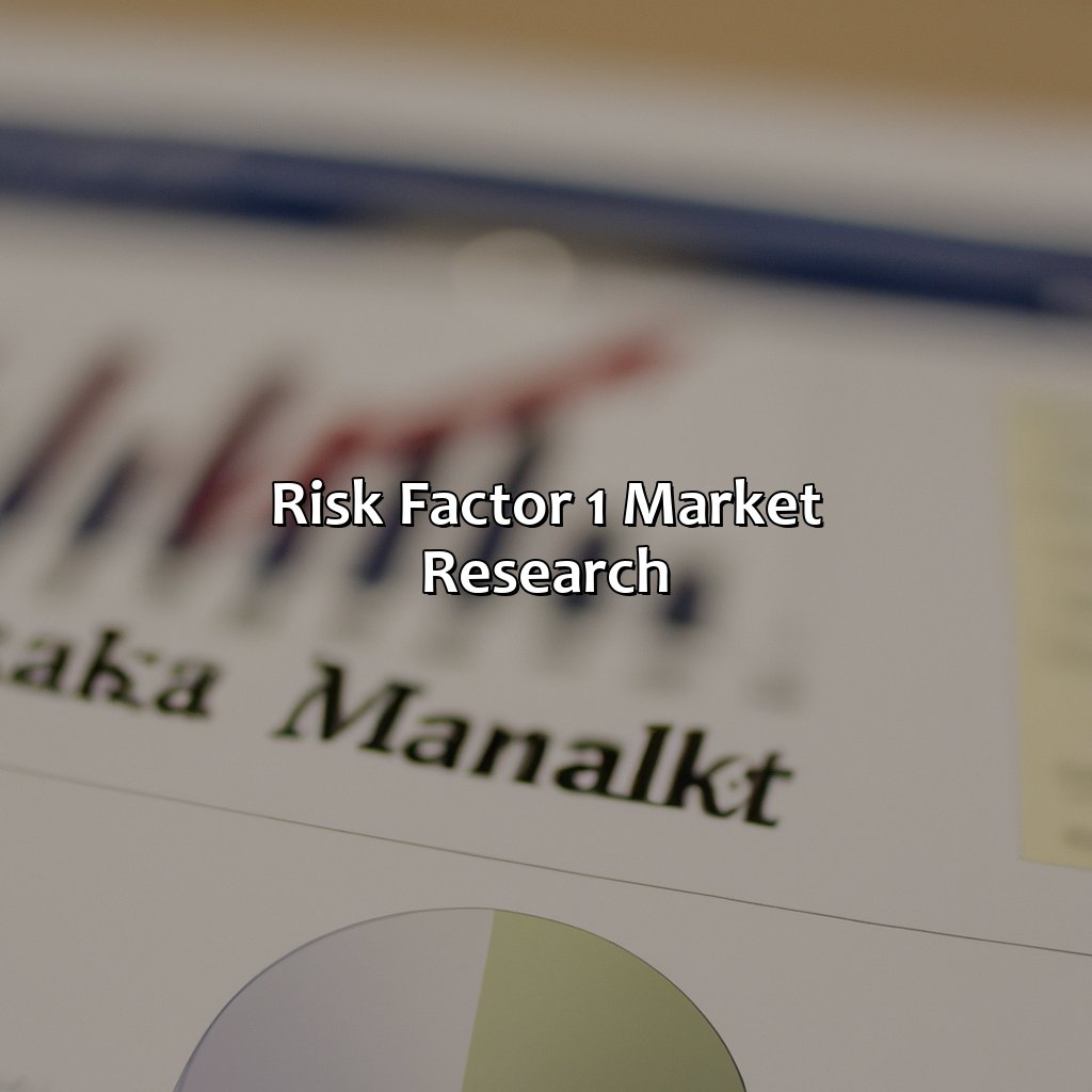 Risk Factor 1: Market Research-which three factors make starting a business a highly risky investment?, 